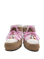 MOON BOOT X GUEST IN RESIDENCE Beige Boots — Icon Low