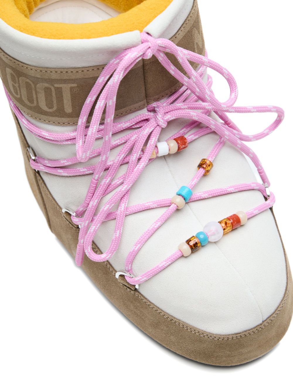 MOON BOOT X GUEST IN RESIDENCE Beige Boots — Icon Low