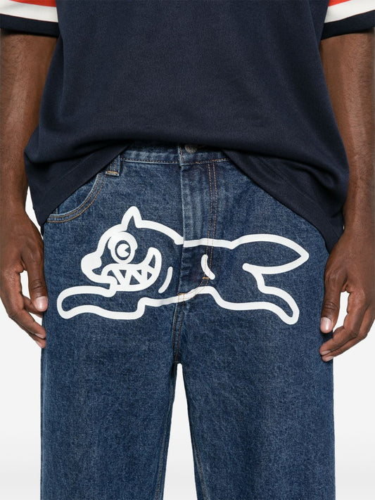 ICECREAM Jeans Blue — Indigo Running Dog Denim