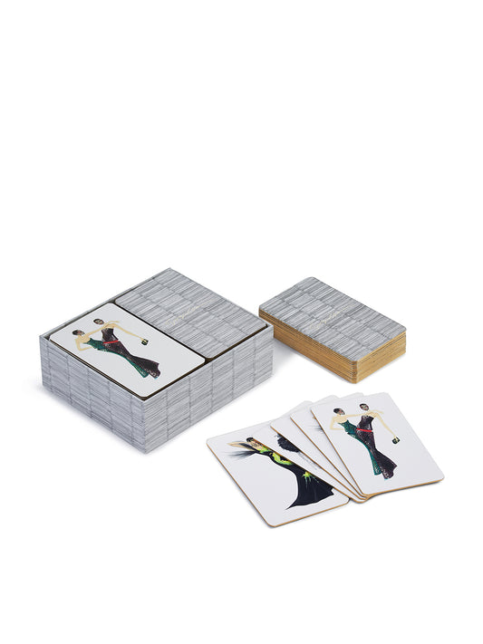 Armani Casa Grey Accessories Playing Cards — Refined Leisure