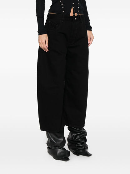 The Attico Jeans Black — Tailored Maternity Jeans for Women