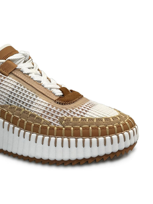 Chloé Brown Sneakers — Elevated Everyday Comfort