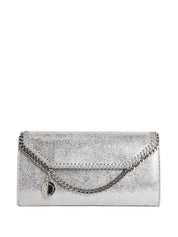 Falabella Continental Wallet — Silver Stella McCartney