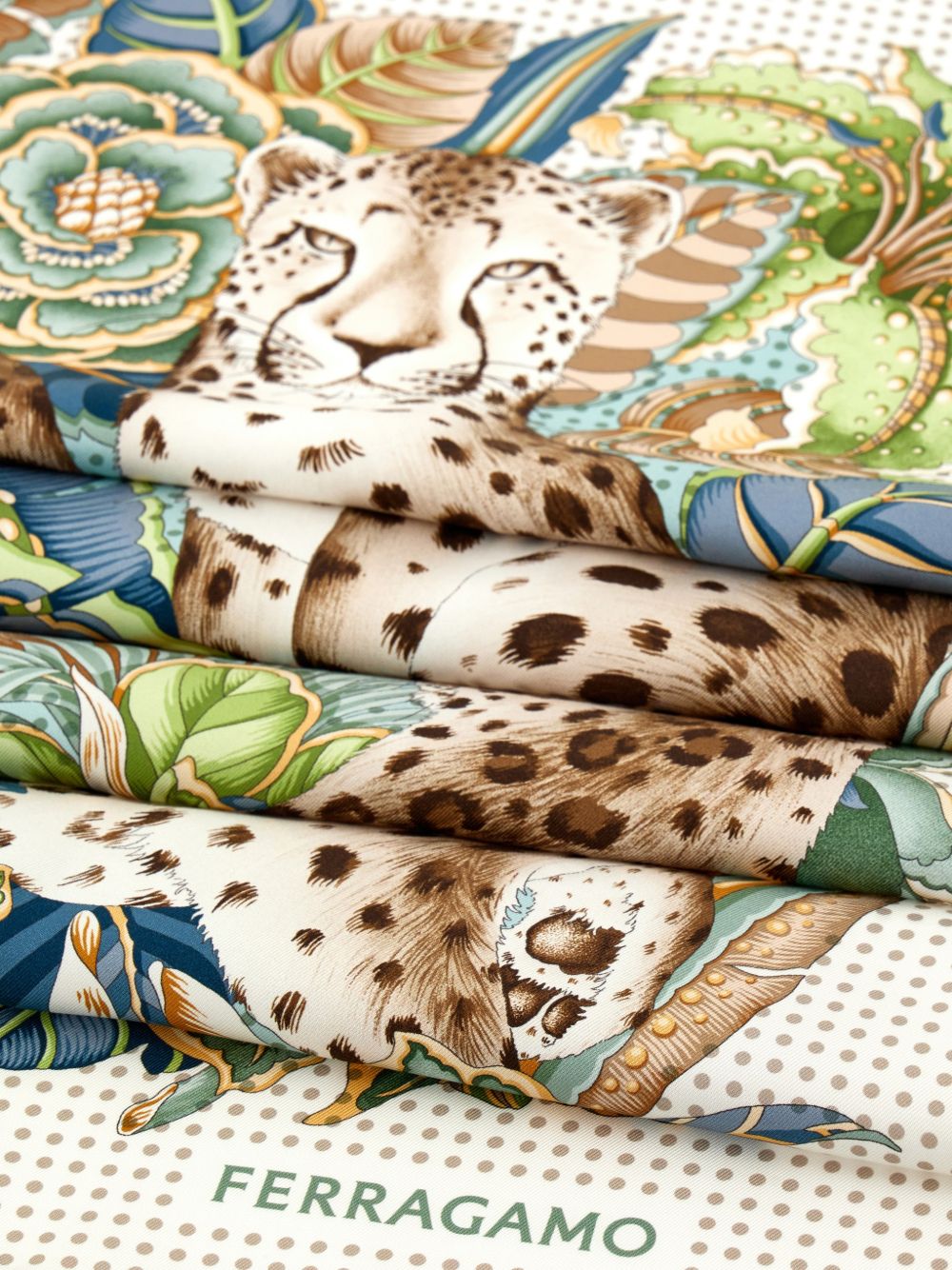 Ferragamo Scarfs Green