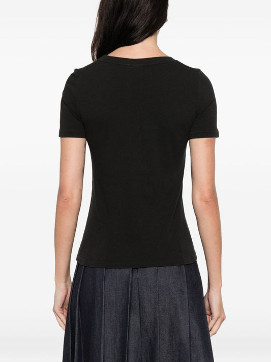 Chloé Black T‑Shirt — Effortless Elegance for Women