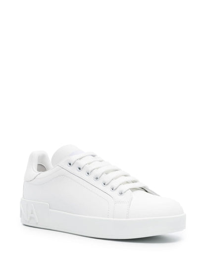 Dolce & Gabbana White Sneakers — Effortless Elegance