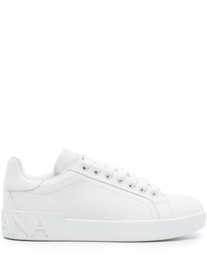 Dolce & Gabbana White Sneakers — Effortless Elegance