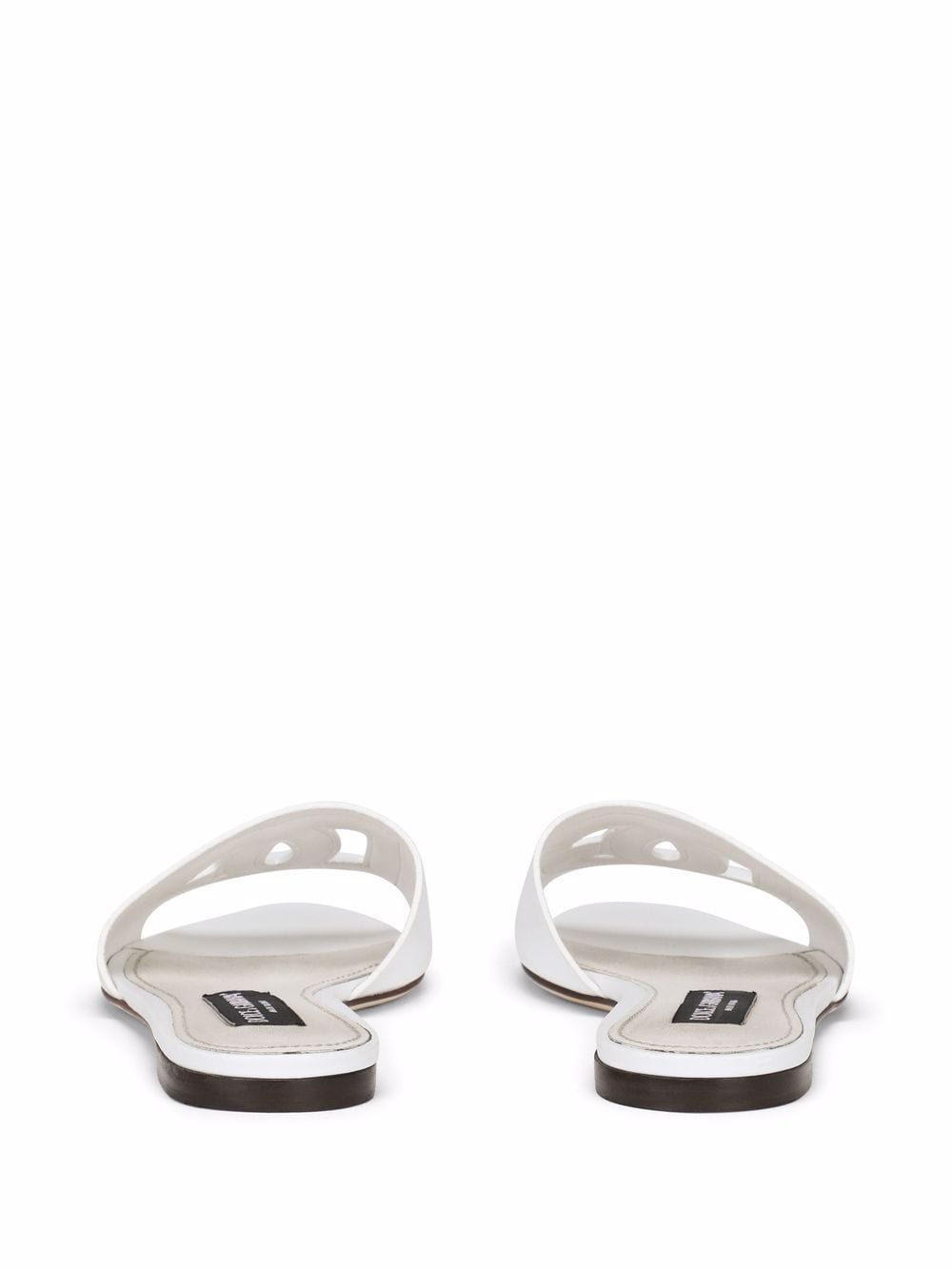 Dolce & Gabbana White Sandals — Effortless Elegance