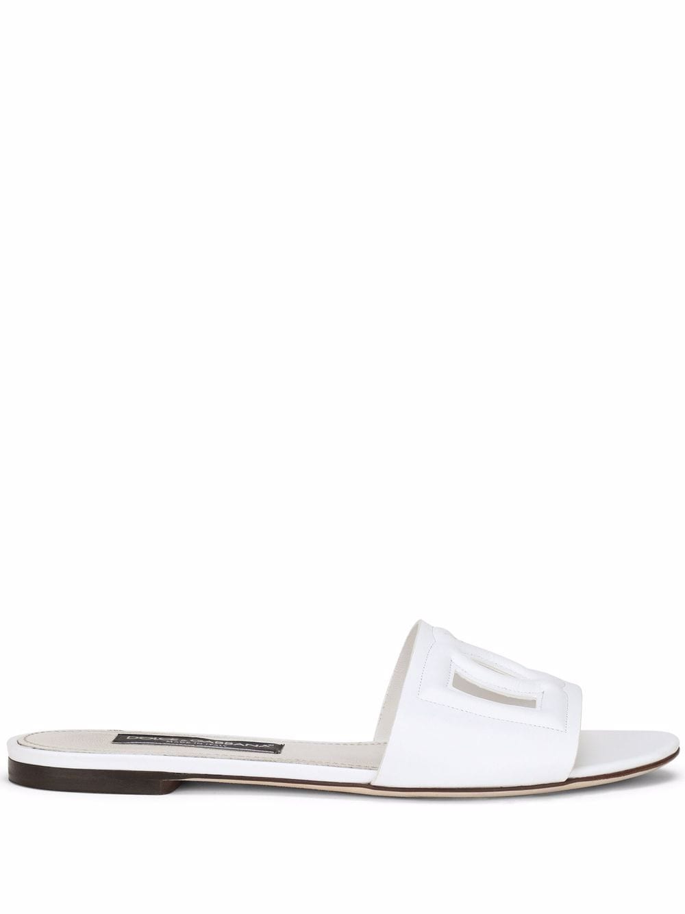 Dolce & Gabbana White Sandals — Effortless Elegance