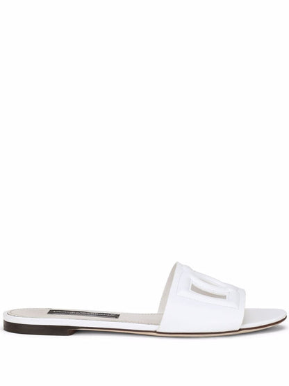 Dolce & Gabbana White Sandals — Effortless Elegance
