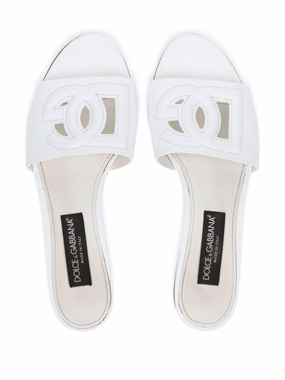 Dolce & Gabbana White Sandals — Effortless Elegance