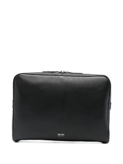 Tom Ford Wallets Black — Slim Zip Leather Wallet