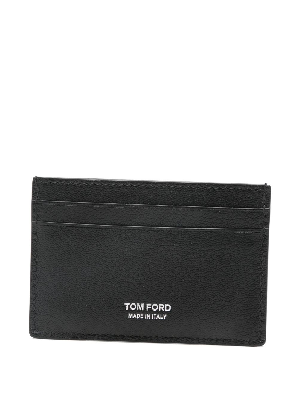 Tom Ford Wallets Black — Slim Leather Card Cases