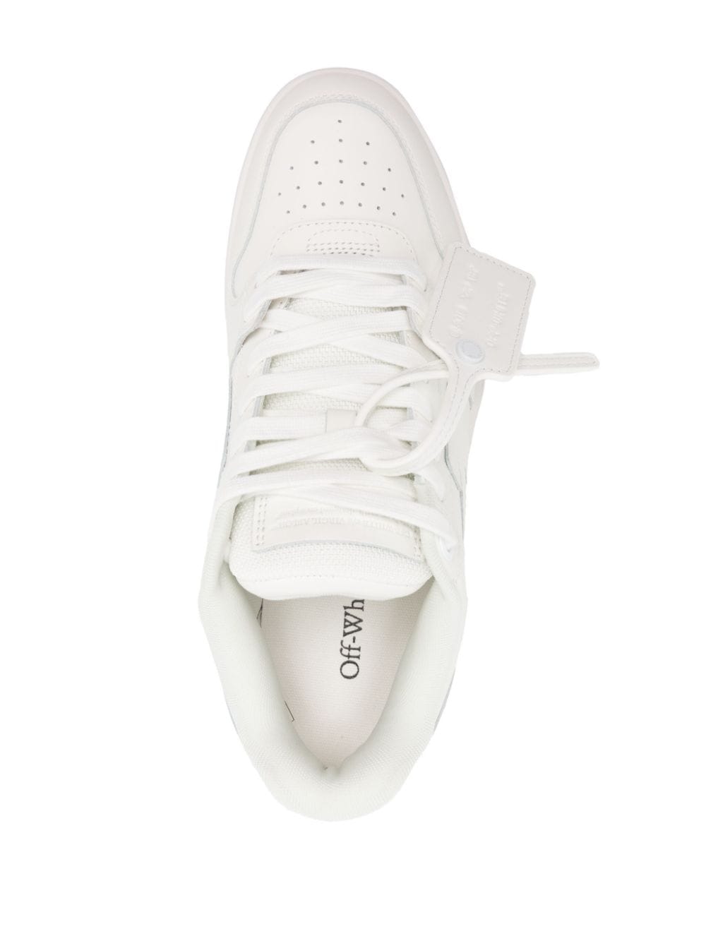 Off White Sneakers White — Calfskin Arrows Sneakers