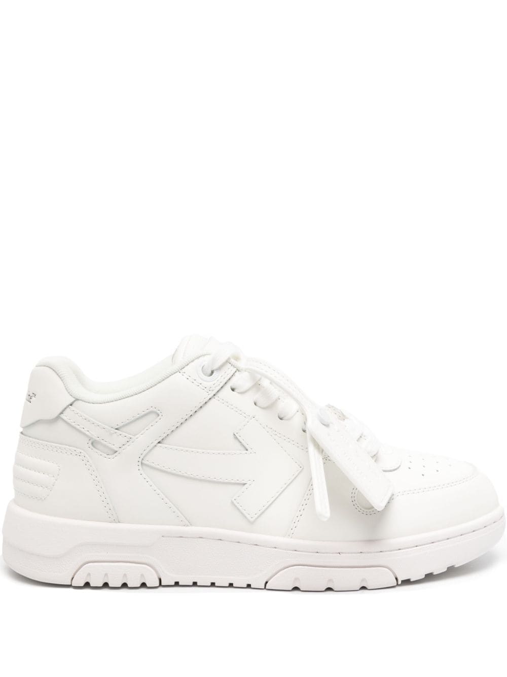 Off White Sneakers White — Calfskin Arrows Sneakers