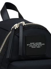 Marc Jacobs Black Backpack — Sculpted Nylon Minimalism