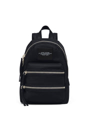 Marc Jacobs Black Backpack — Sculpted Nylon Minimalism