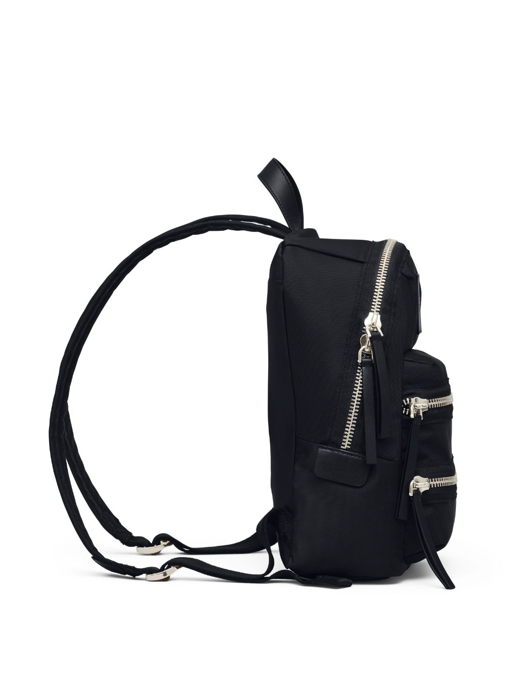 Marc Jacobs Black Backpack — Sculpted Nylon Minimalism