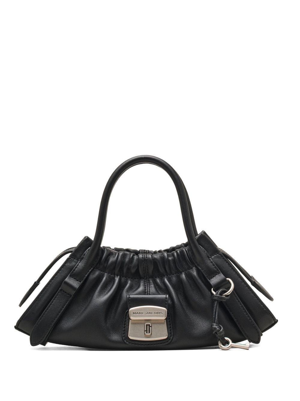 Marc Jacobs Black Leather Handbag — The Satchel Small
