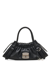 Marc Jacobs Black Leather Handbag — The Satchel Small