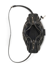 Marc Jacobs Black Leather Handbag — The Satchel Small