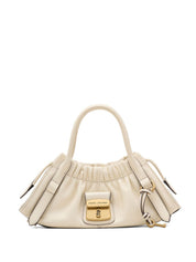 Marc Jacobs Ivory Satchel — Small Leather Handbag