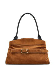 Leather Brown Marc Jacobs Shoulder Bag — Structured Satchel