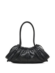 Marc Jacobs Black Leather Shoulder Bag — Structured Satchel