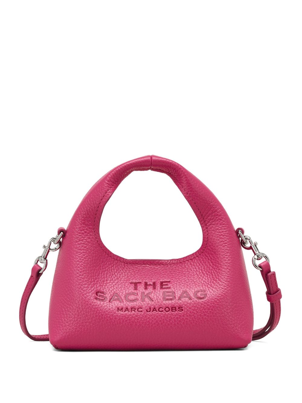 Fuchsia Marc Jacobs Crossbody Sack Micro — Shoulder Bag