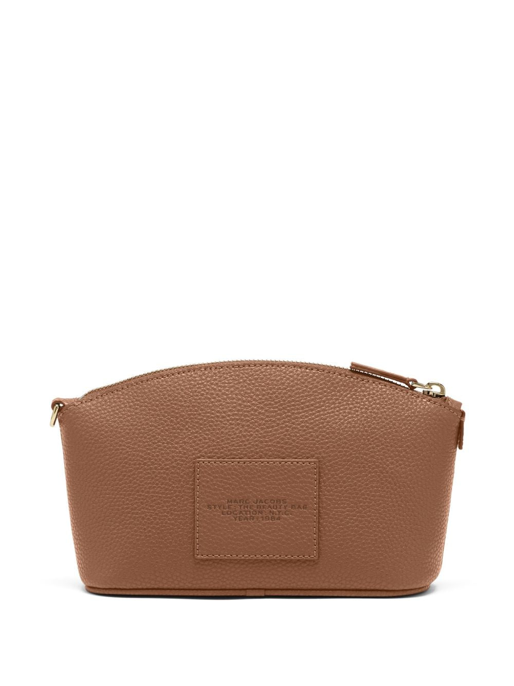 Marc Jacobs Leather Brown Wallet — Pebbled Elegance