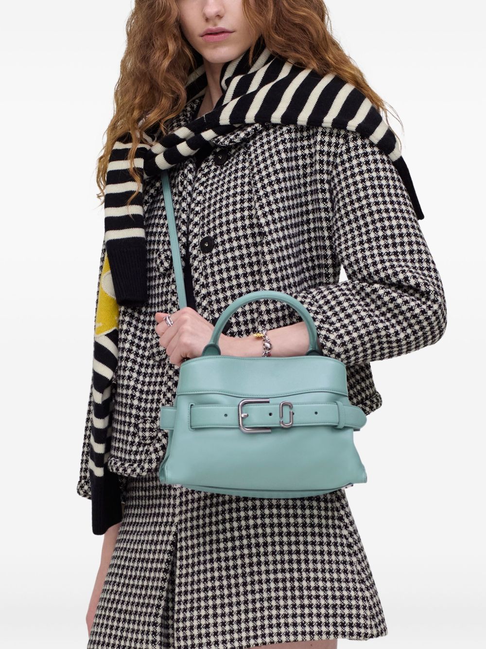 Clear Blue Marc Jacobs Handbag — Small Satchel Elegance