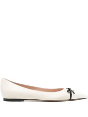 Valentino Garavani Flat Shoes Ivory — New Arrival