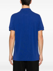 Tom Ford Cotton‑Blend Polo — Royal Blue Piqué