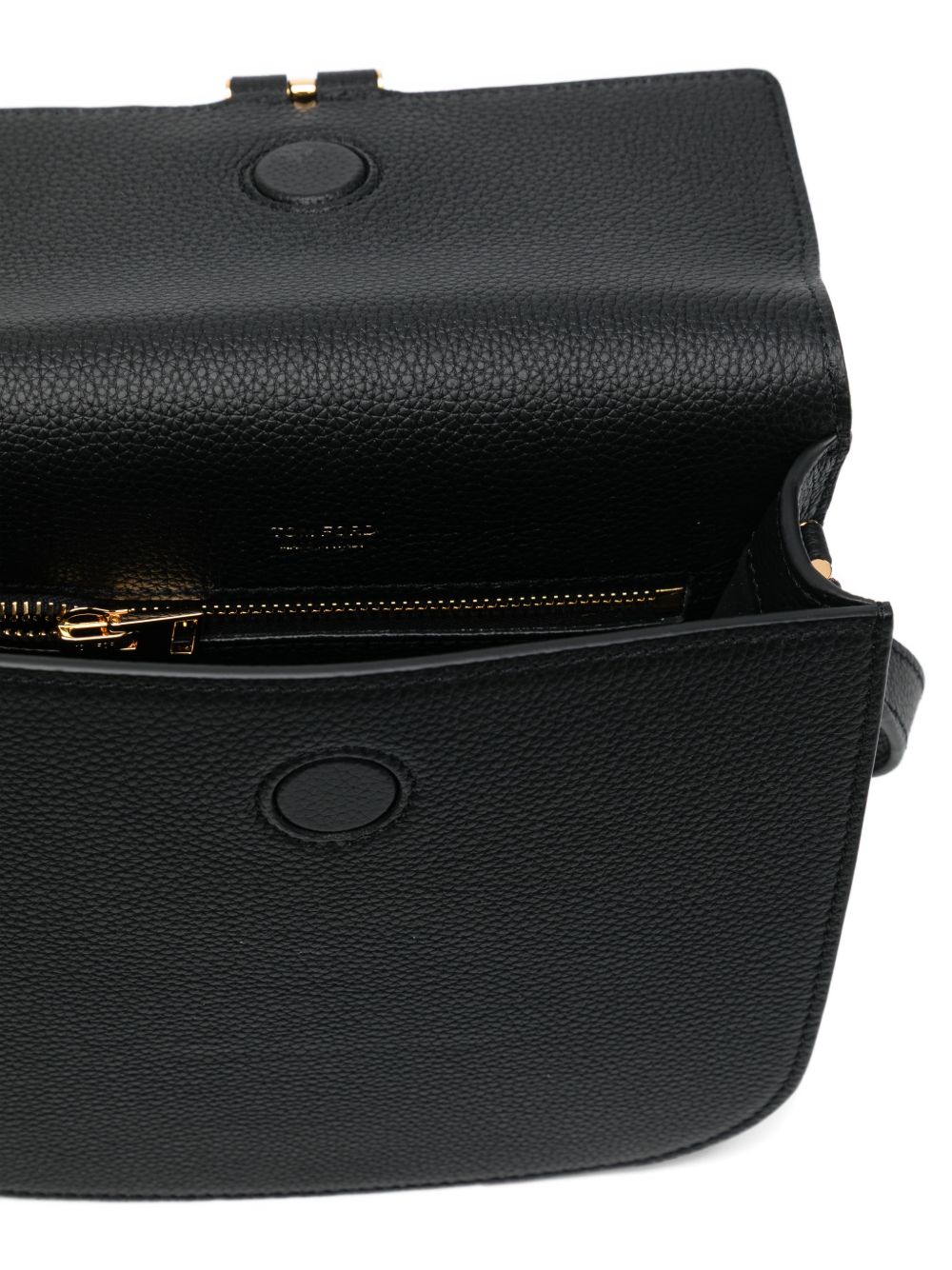 Tom Ford Black Shoulder Bag — Tara Mini Foldover