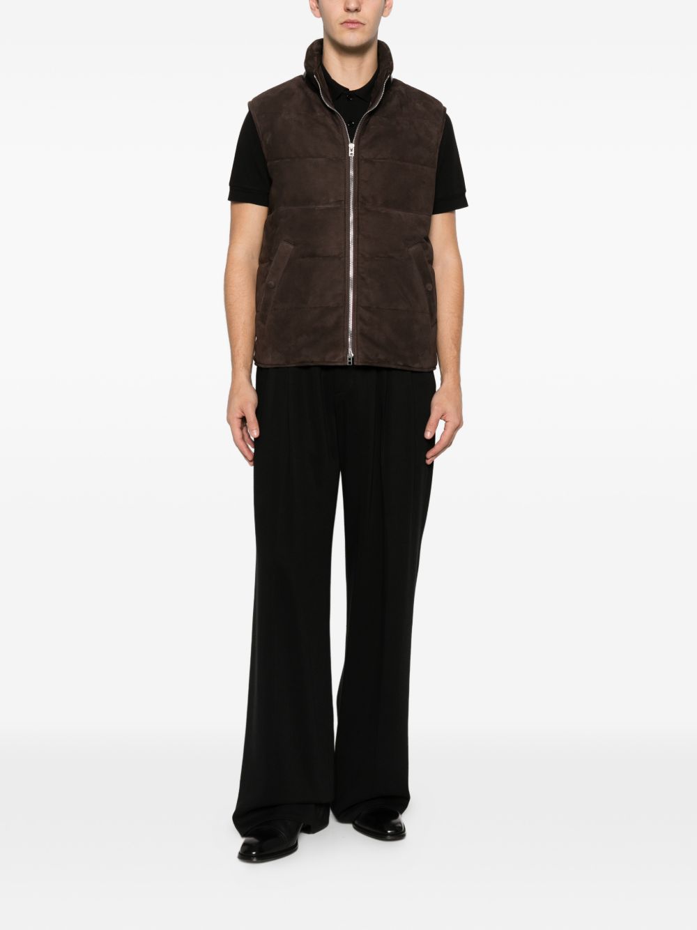 Tom Ford Black T-Shirts & Polos — Refined Cotton Piqué