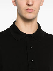 Tom Ford Black T-Shirts & Polos — Refined Cotton Piqué