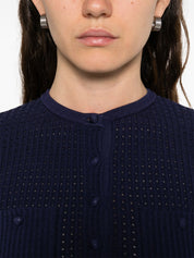 Self‑Portrait Blue Dresses — Silk Mini for Women