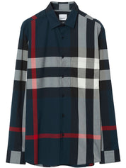 Burberry Shirts Blue