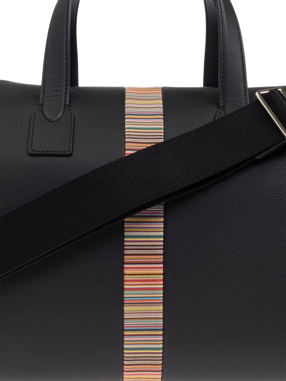 Paul Smith Black Leather Holdall — Timeless Everyday Elegance