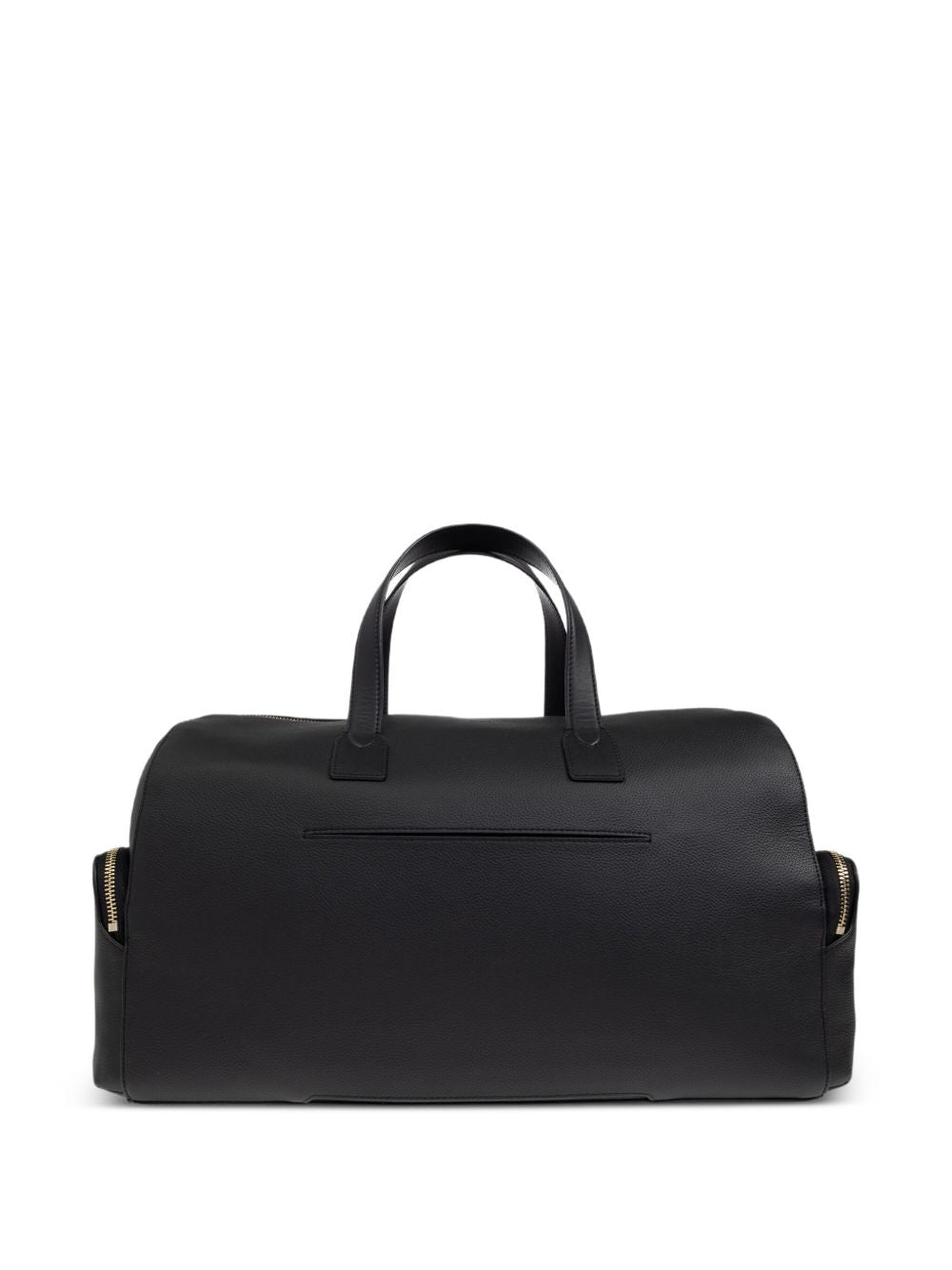 Paul Smith Black Leather Signature Stripe Day Holdall — New