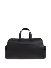 Paul Smith Black Leather Signature Stripe Day Holdall — New
