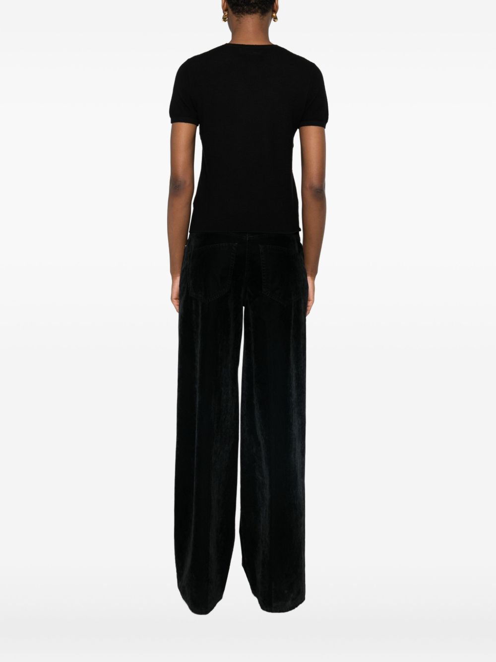 Black Cashmere T-Shirt — Lisa Yang