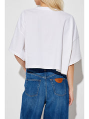 Chloé White Cotton T‑Shirt — Effortless Elegance