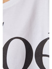 Chloé White Cotton T‑Shirt — Effortless Elegance