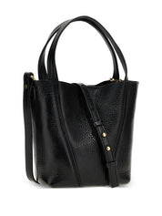 Chloé Shopper Bag in Black — Small Leather Tote, New In
