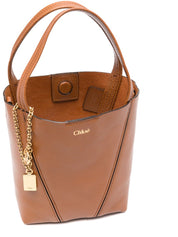 Chloé Shopper Bag — Leather Brown Tote (Small)