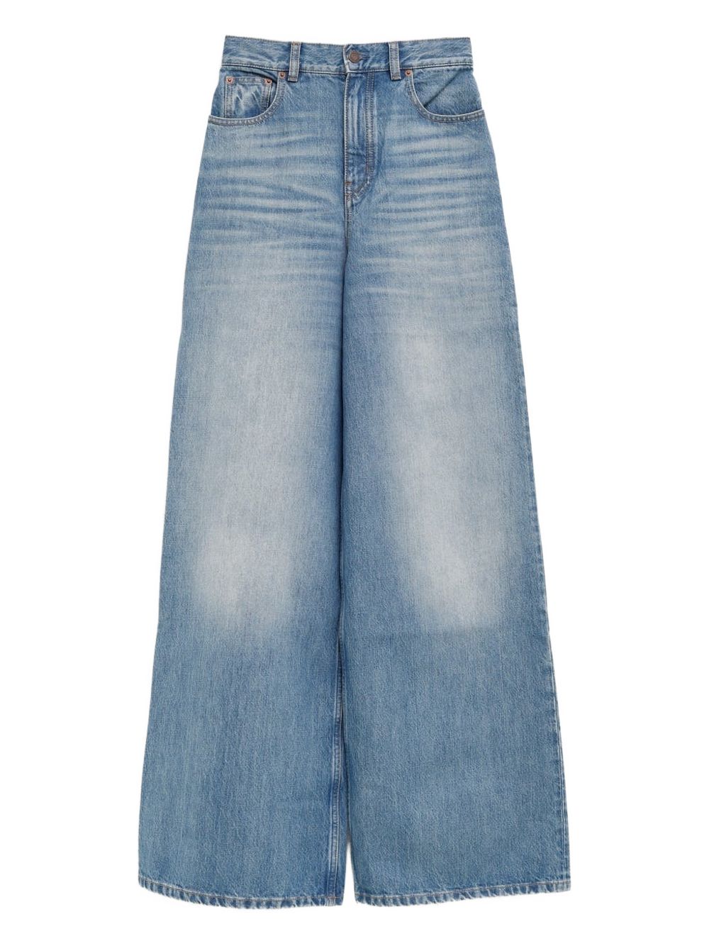 Chloé Clear Blue Wide‑Leg Jeans — Effortless Elegance