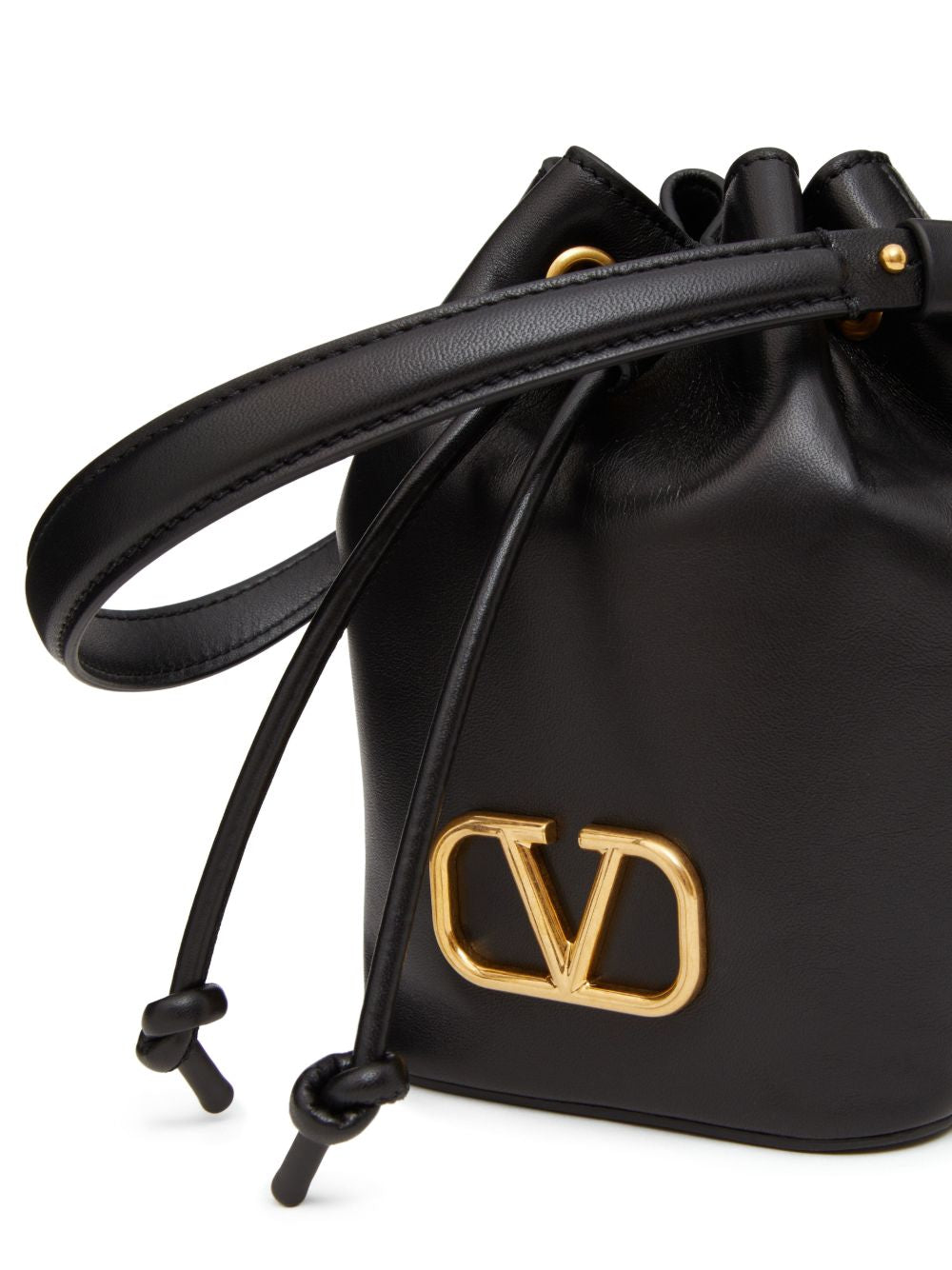 Valentino Garavani VLogo Mini Bucket Bag — Shoulder Bag