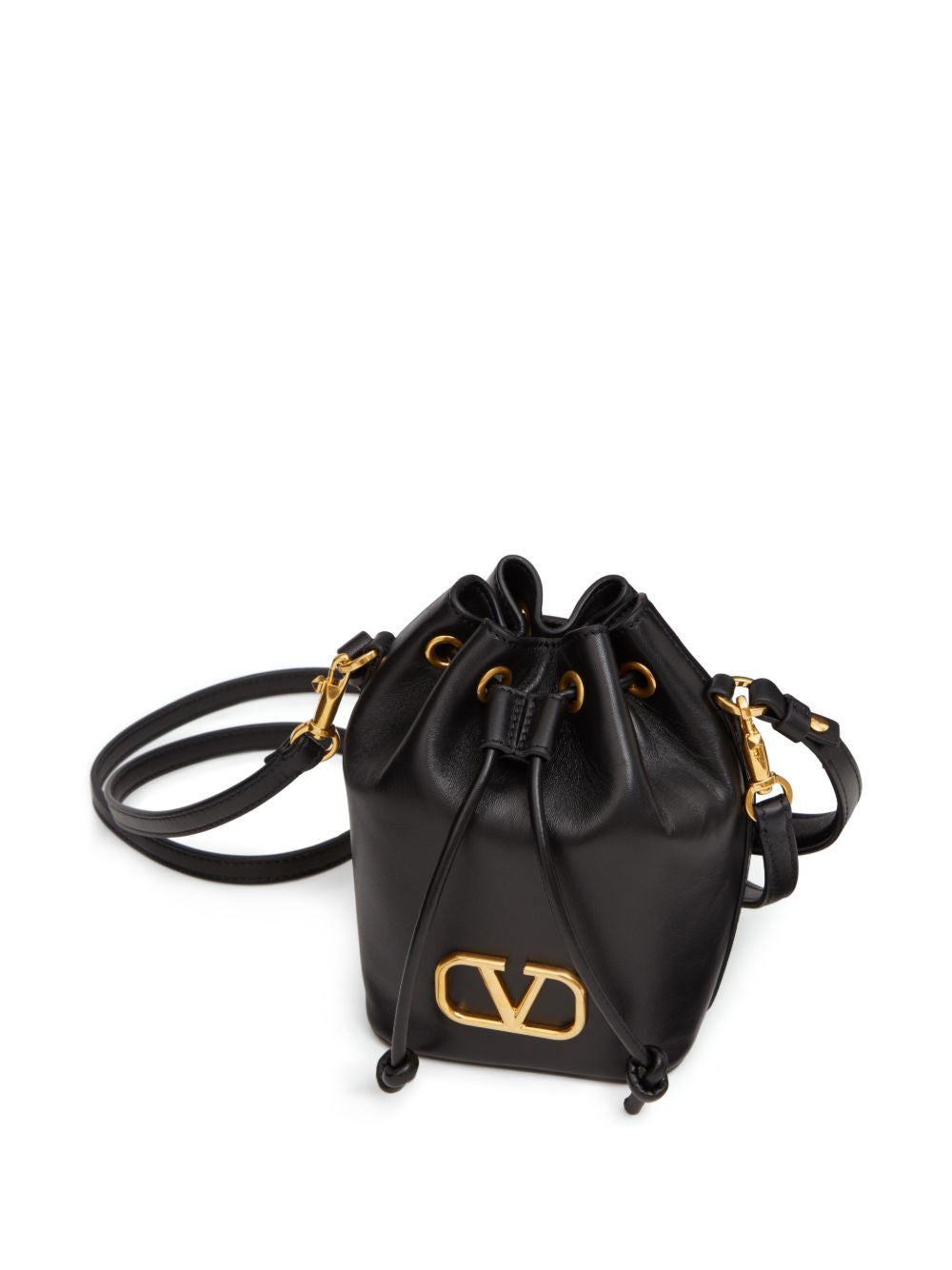 Valentino Garavani VLogo Mini Bucket Bag — Shoulder Bag