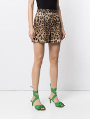 Dolce & Gabbana Leopard-Print Short Trousers - New